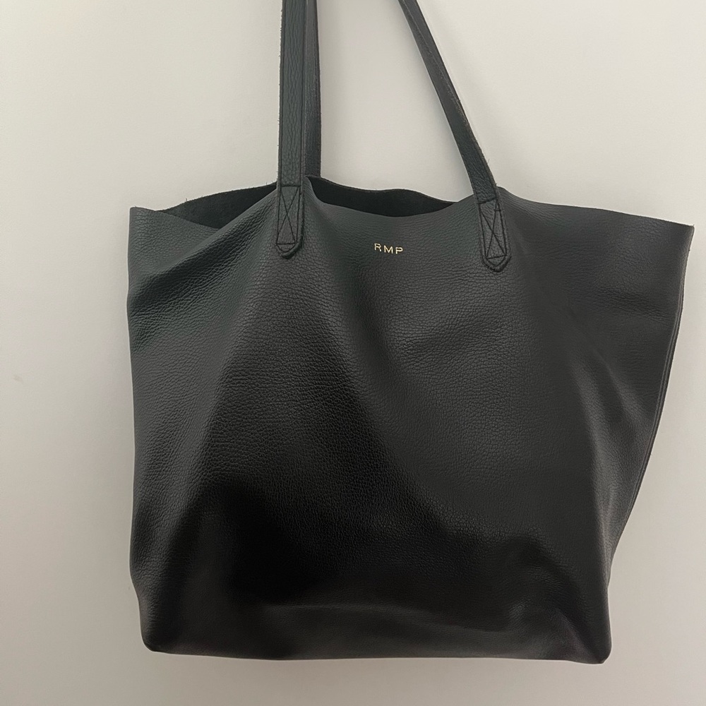 Cuyana leather tote!